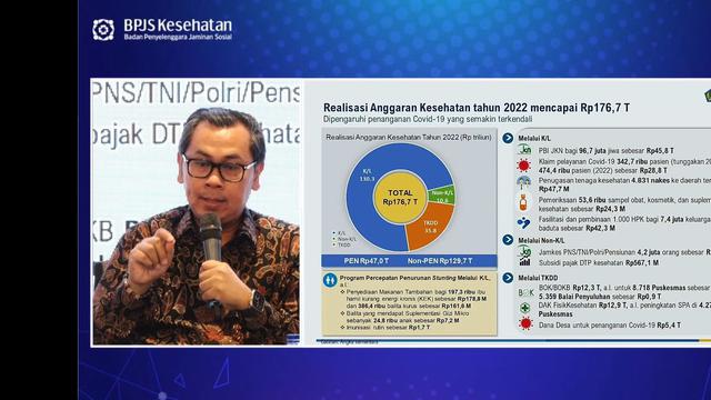 Yustinus Prastowo dalam Diskusi Publik dengan tema “Outlook JKN : Satu Dekade Jaminan Kesehatan Nasional, Sudahkah Sesuai Harapan?”, Senin (30/1/2023).